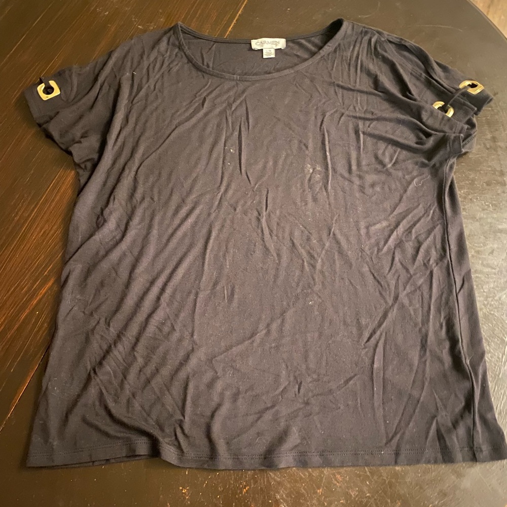Black dress shirt